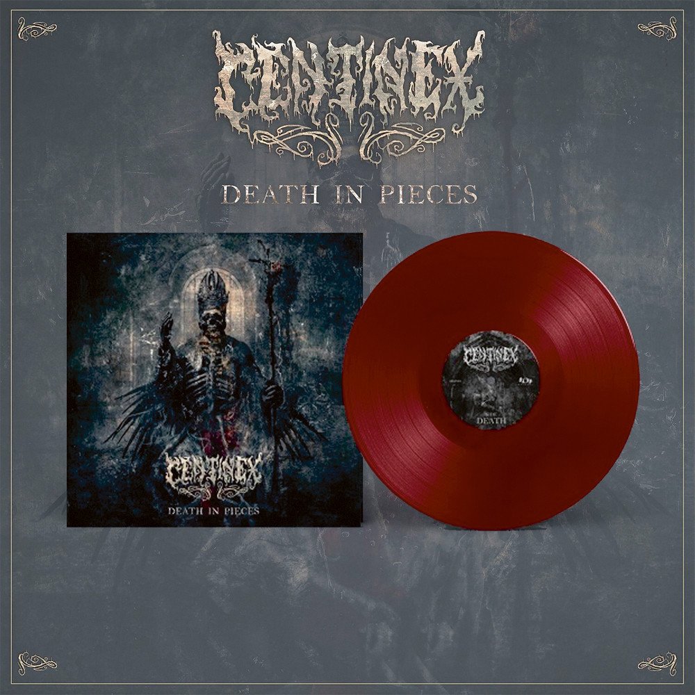 Centinex - Death in Pieces. Red Vinyl - only 150 worldwide!
